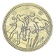 Монета Япония 500 йен 2002 UNC Чемпионат мира по футболу в Японии и Корее - Северная и Южная Америка - изображение 1