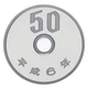 Монета Японія 50 єн 1994 Proof - зображення 1
