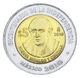 Монета Мексика 5 песо 2010 Біметал UNC Miguel Hidalgo Costilla - зображення 1