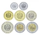 Набор монет Перу набор из 8 монет 2010-2022 UNC 1, 5, 10, 20, 50 сентим, 1, 2, 5 солей - изображение 2