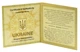 Україна 10 гривень 1999 Срібло Proof Сертифікат для монети України Дмитро Вишневецький (Байда) - зображення 2