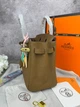 Жіноча сумка Hermès Birkin 30 30*26*14 см Gold коричнево-гірчична (Gold/Camel) з золотою фурнітурою та підвіскою-конячкою. - изображение 2