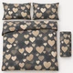 Комплект постільної білизни PERYNKA з байки Amour Grey 150х220 см - зображення 2