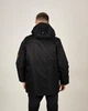 Чоловіча зимова куртка чорного кольору, розмір XL, арт.5828 - зображення 2
