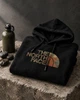 Худі The North Face демісезонне з капюшоном чорне XL XXL (TNFH02) - зображення 3