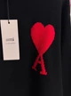 Светр AMI Paris Ami De Coeur Black M - зображення 3