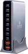 Сетевое зарядное устройство XoKo QC-800 GaN3 800W 10 портов Dark Grey (XK-QC-800) - изображение 3