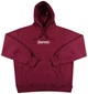 Худі Supreme Box Logo Burgundy M - изображение 1