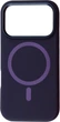 Чехол для смартфона Apple iPhone 17 Pro Max BeCover FIBRA Silicone OmniMag Dark Purple (BC_716345) - изображение 1