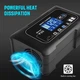 Зарядний Smart Пристрій HTRC P20 12V20A/24V10A для кислотних, гелевих, AGM і LiFePO4 акумуляторів. Струм 20А - зображення 7