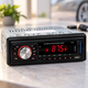Автомагнитола 1DIN 1047P с парктроником на 4 датчика, USB, SD, FM, AUX, 4×50 Вт - изображение 1
