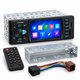 Автомагнитола MP-4041 1DIN с сенсорным экраном 3,8", Bluetooth, USB, microSD, FM, 4×45 Вт - изображение 5