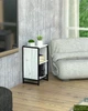Приставная тумба-стеллаж в стиле лофт EcoLoft Норвио DSP-1532-2 - изображение 2