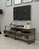 Тумба-стеллаж под телевизор в стиле лофт EcoLoft Меридо DSP-1526-6 - изображение 2