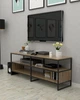 Тумба-стеллаж под телевизор в стиле лофт EcoLoft Меридо DSP-1526-1 - изображение 2