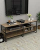 Тумба-стеллаж под телевизор в стиле лофт EcoLoft Меридо DSP-1526-1 - изображение 3