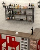 Настенная барная полка-витрина в стиле лофт EcoLoft Вестерн DSP-1519-4 - изображение 3