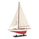 Декор Яхта Authentic Models Endeavour L60, червоно-біла 61 х 11,4 х 80 см - изображение 2