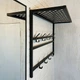 Вешалка в прихожую Nice & Cozy Hallway Grid разборная черная 110378 - изображение 3