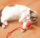 Интерактивный USB мячик на шнурке для кошек, котов и маленьких собак. Игрушка для котенка, щенка. Мячик котику - изображение 4