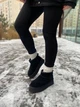 Женские угги 250-1, черные, зимние, натуральная замша (6144), 38 - изображение 7