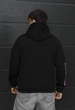 Мужской худи стаф кибер-синий на флисе Staff cyber fleece S (406874) - изображение 2
