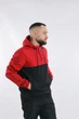 Мужской анорак Nike President красно-черный, ветровка с капюшоном на осень XXL - изображение 2
