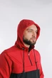 Мужской анорак Nike President красно-черный, ветровка с капюшоном на осень XXL - изображение 6