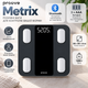 Умные весы Proove Metrix Bluetooth LED-дисплей 28х28х2.4 см до 180 кг Серый (679210010) - изображение 2