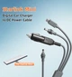 Кабель питания 3-в-1 для Starlink Mini, DC + USB-C + автомобильный адаптер MINI-PWR3IN1-01 - изображение 5