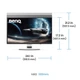 Монитор 27" BenQ EX271QZ, OLED, QHD, 500Hz, HDMIx2, DP, USB-C, HAS, Pivot, белый - изображение 7