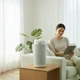Керамічний вентилятор-обігрівач evoair Warmix 2200 Smart White, Wi-Fi, додаток SmartLife, керамічний нагрів PTC, датчик руху, дистанційне керування, таймер на 8 годин, сенсорна панель, білий - зображення 3