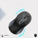 Мышь Promate Ken Wireless Black (ken.black) - изображение 4