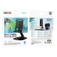 Тримач для телефона BOROFONE BH138 Fit metal folding desktop stand Black - изображение 2