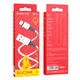 Кабель BOROFONE BX83 Type-C Famous silicone charging data cable Білий - зображення 2
