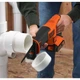 Пила шабельна акумуляторна BLACK+DECKER BDCR18 (150 мм, 3000 об/хв) + 1АКБ 1.5Ah + ЗП сабельна ручна ножівка (44240) - зображення 4