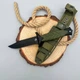 Ніж туристичний з фіксованим клинком 1826 Олива у піхвах - изображение 5