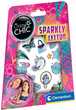 Zestaw tatuaży tymczasowych Clementoni Crazy Chic - Urban Tattoo Glitter 18685 (8005125186853) - obraz 1