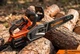 Piła łańcuchowa akumulatorowa Humberg HM-436 Pomarańczowa - obraz 4
