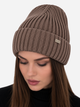 Шапка Malisa Бомбер 15-1275-PM-94 One Size Мокко - изображение 1
