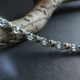 Серебряный браслет с топазом Лондон Блю 8.502ct, вес изделия 11,85 гр (2205531) - изображение 4