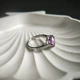 Срібне кільце з александритом 5.378ct, вага виробу 3,53 г (2180142) - зображення 3