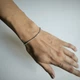 Серебряный браслет с фианитами, вес изделия 3,66 гр (2215998) - изображение 7