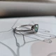 Срібне кільце з містик топазом 0.613ct, вага виробу 1,64 г (2191308) - зображення 5