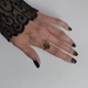 Серебряное кольцо с хризолітом nano 2.285ct, вес изделия 2,16 гр (60002170) - изображение 6