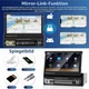 Автомагнитола 1-DIN 7" с выдвижным экраном, беспроводным CarPlay/Android Auto, Bluetooth и камерой - изображение 7