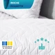 Набір подушок 2 шт 50х70 Breeze IDEIA стебаний чохол на блискавці штучний пух, подушка антиалергенна в пакеті - зображення 7