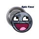 Roblox Epic Face Smile | Эпик Фейс Смайл | Комплект набор из 4 значков, 58 мм (02) Луна, обратная сторона Луны, Земля, Плутон - изображение 3