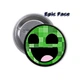 Roblox Epic Face Smile | Эпик Фейс Смайл | Комплект набор из 4 значков, 58 мм (01) Майнкрафт - изображение 2