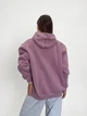 Жіноче однотонне худі на флісі Pink Daisy Бузковий XL (5035/1) - зображення 2